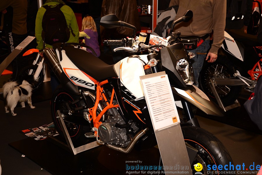 Motorradwelt Bodensee 2012 Messe in Friedrichshafen, 28.01.2012