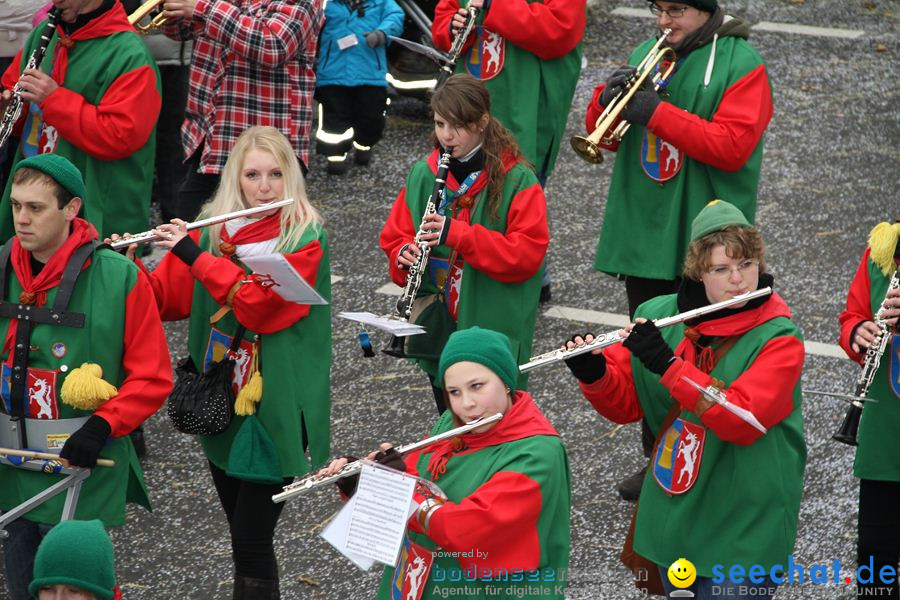 Narrentreffen: Rielasingen am Bodensee, 29.01.2012