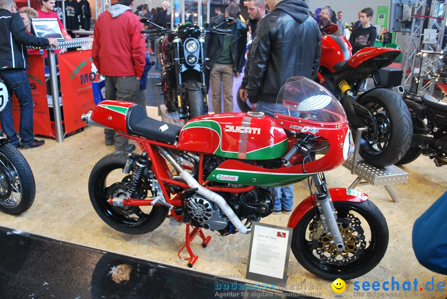 Motorradwelt Bodensee 2012 Messe in Friedrichshafen, 28.01.2012