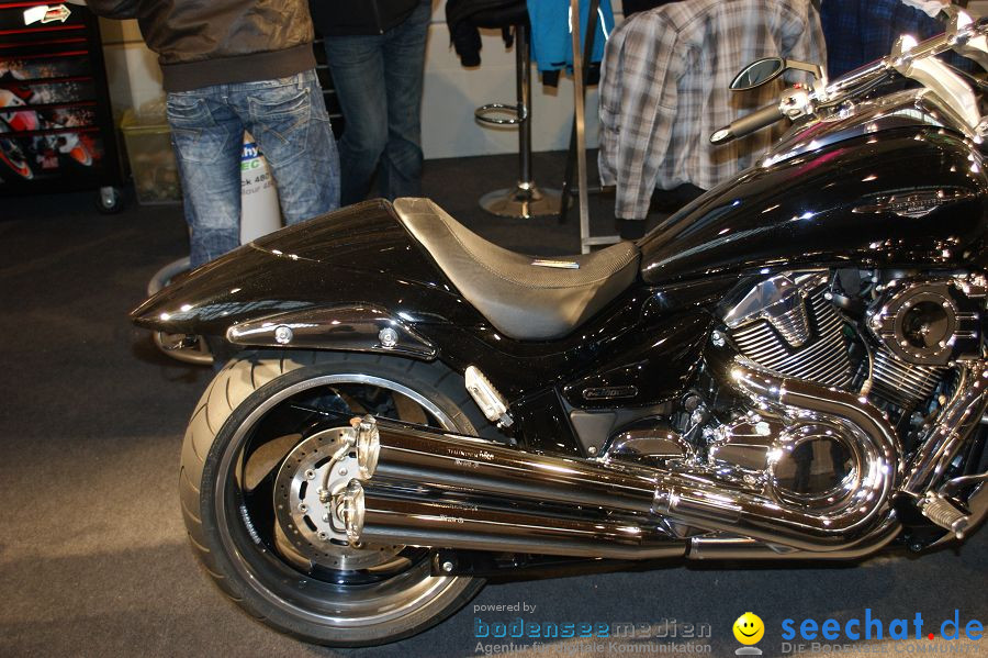 Motorradwelt Bodensee 2012 Messe in Friedrichshafen, 28.01.2012