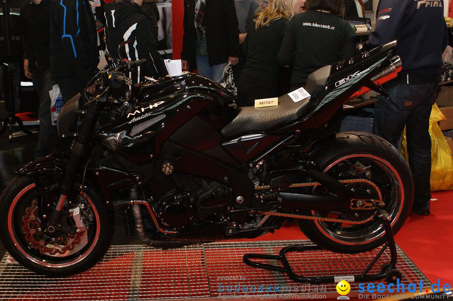 Motorradwelt Bodensee 2012 Messe in Friedrichshafen, 28.01.2012