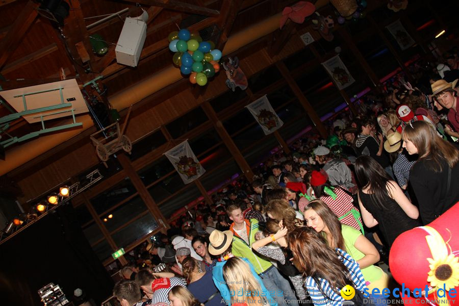 STIERBALL 2012 mit CRASH, YETIS und BAD BULLS: Wahlwies am Bodensee, 17.02.