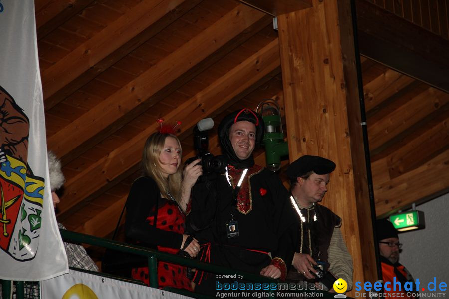 STIERBALL 2012 mit CRASH, YETIS und BAD BULLS: Wahlwies am Bodensee, 17.02.