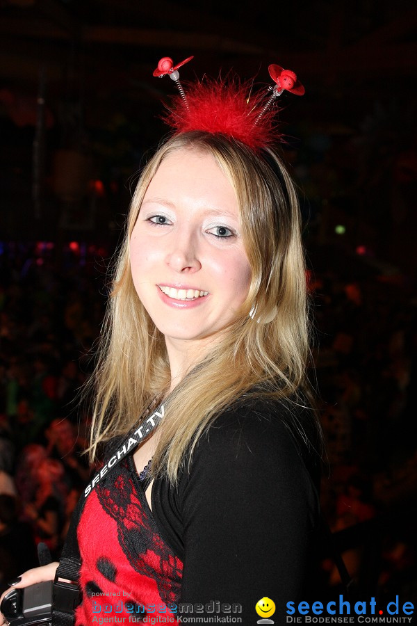 STIERBALL 2012 mit CRASH, YETIS und BAD BULLS: Wahlwies am Bodensee, 17.02.