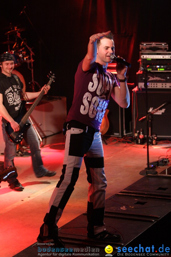 STIERBALL 2012 mit CRASH, YETIS und BAD BULLS: Wahlwies am Bodensee, 17.02.