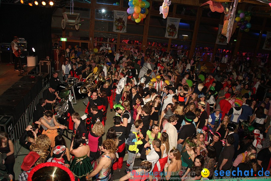 STIERBALL 2012 mit CRASH, YETIS und BAD BULLS: Wahlwies am Bodensee, 17.02.