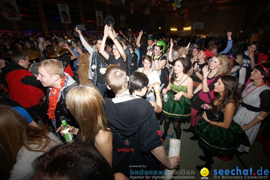 STIERBALL 2012 mit CRASH, YETIS und BAD BULLS: Wahlwies am Bodensee, 17.02.