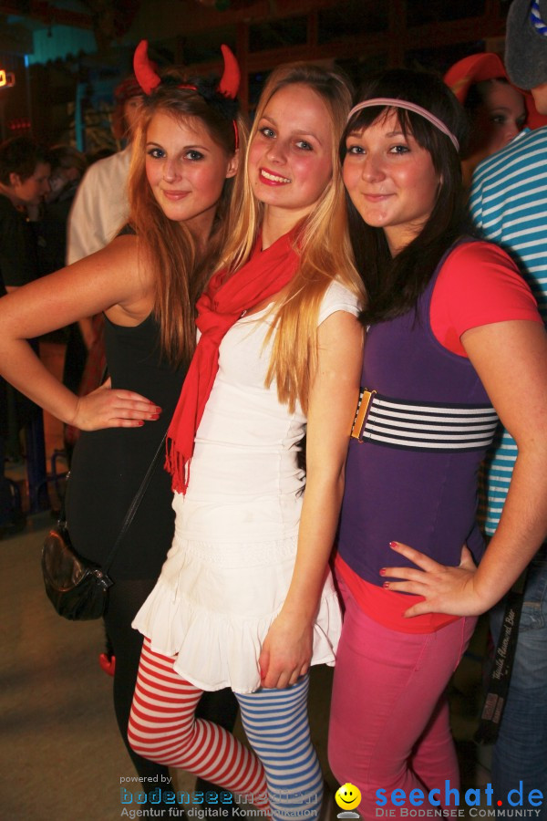 STIERBALL 2012 mit CRASH, YETIS und BAD BULLS: Wahlwies am Bodensee, 17.02.