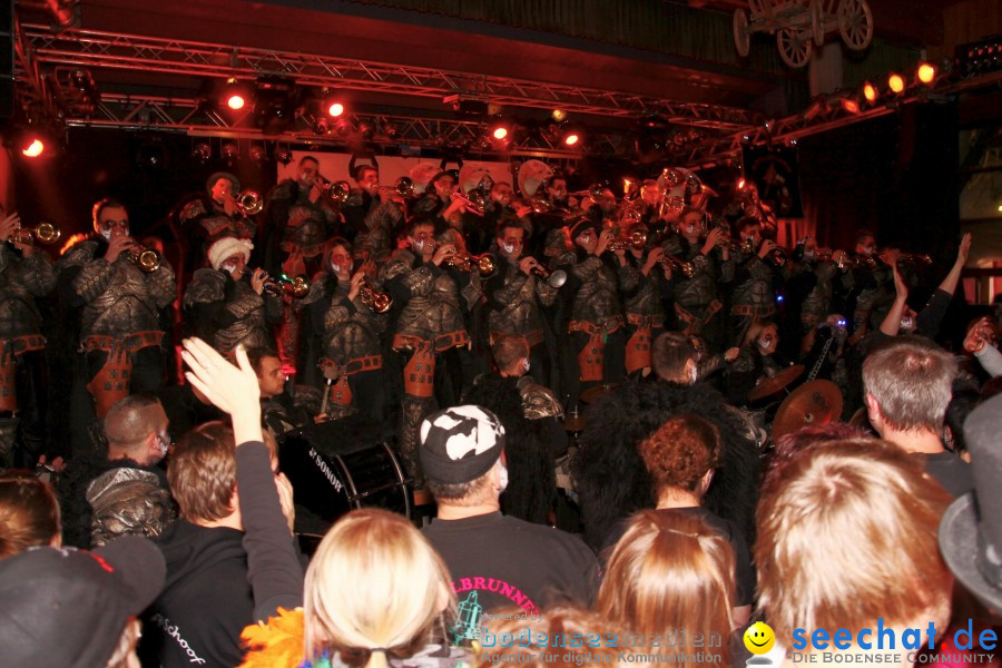 STIERBALL 2012 mit CRASH, YETIS und BAD BULLS: Wahlwies am Bodensee, 17.02.