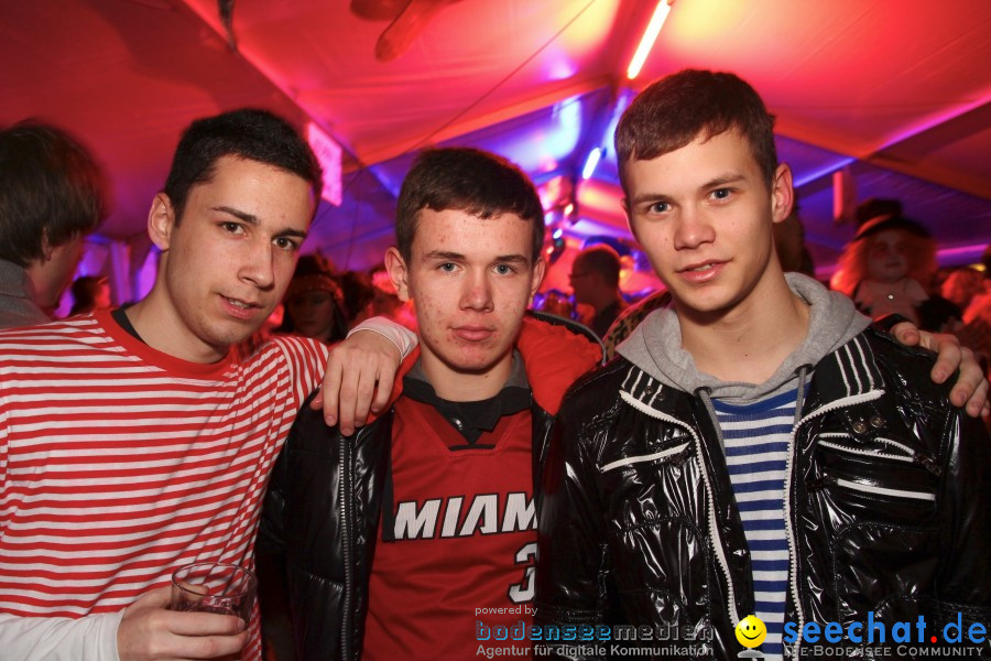 STIERBALL 2012 mit CRASH, YETIS und BAD BULLS: Wahlwies am Bodensee, 17.02.