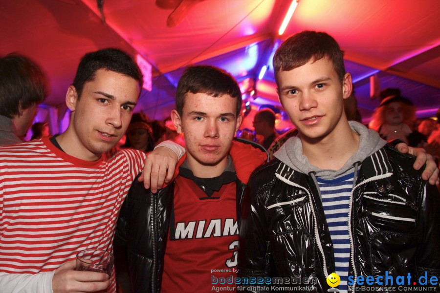 STIERBALL 2012 mit CRASH, YETIS und BAD BULLS: Wahlwies am Bodensee, 17.02.