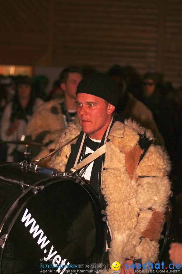 STIERBALL 2012 mit CRASH, YETIS und BAD BULLS: Wahlwies am Bodensee, 17.02.