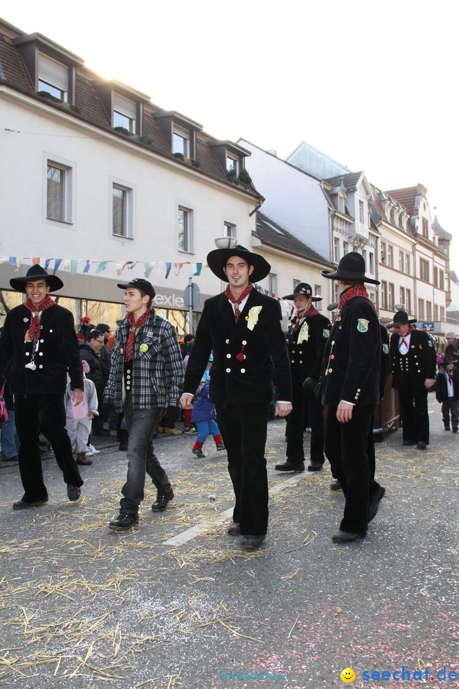 Kinderumzug - Fasnetsumzug: Singen am Bodensee, 18.02.2012