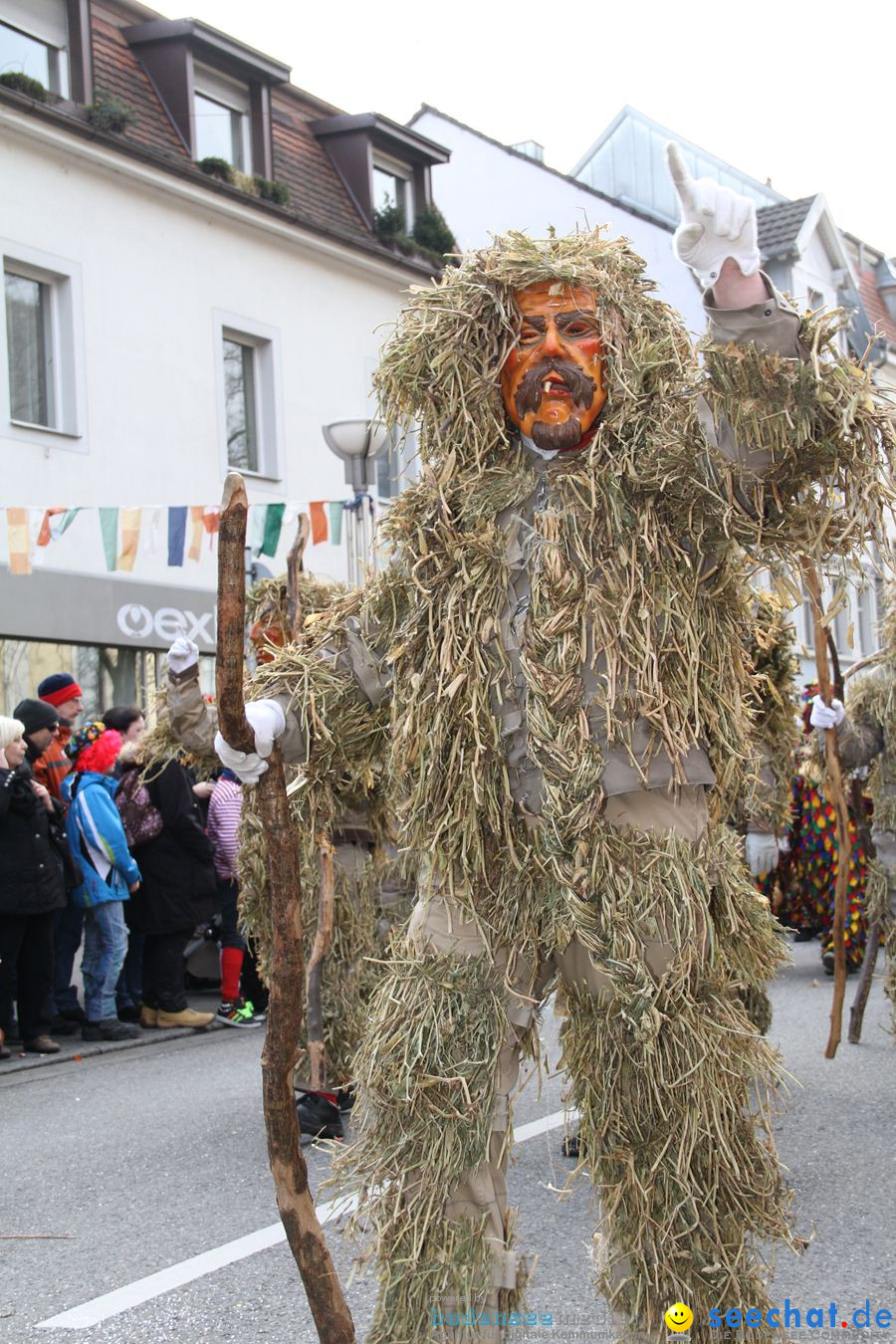 Kinderumzug - Fasnetsumzug: Singen am Bodensee, 18.02.2012