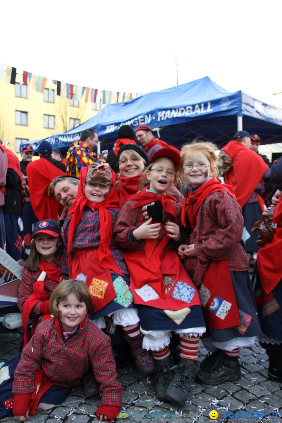 Kinderumzug - Fasnetsumzug: Singen am Bodensee, 18.02.2012