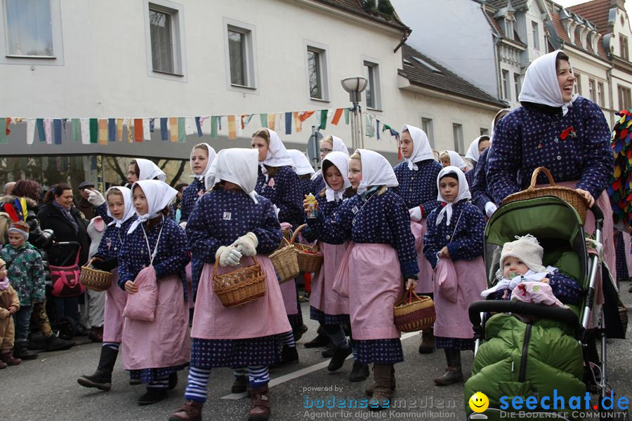Kinderumzug - Fasnetsumzug: Singen am Bodensee, 18.02.2012