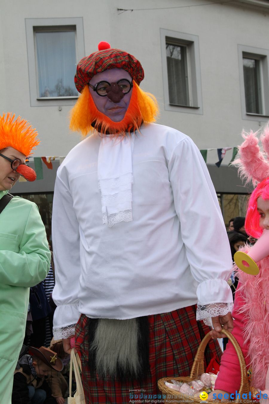 Kinderumzug - Fasnetsumzug: Singen am Bodensee, 18.02.2012
