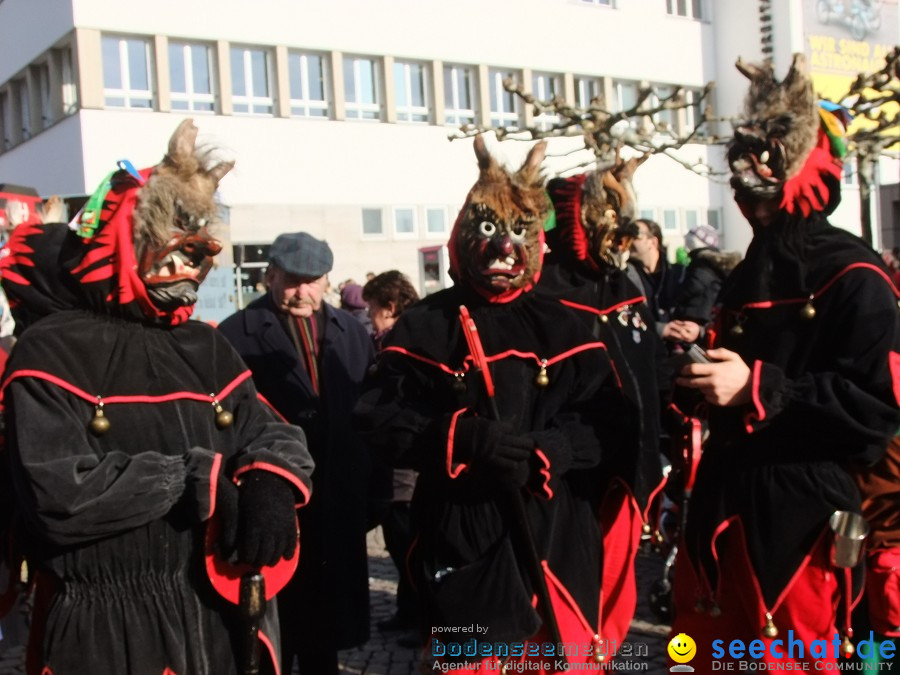 Fasnachtsumzug: Friedrichshafen am Bodensee, 18.02.2012