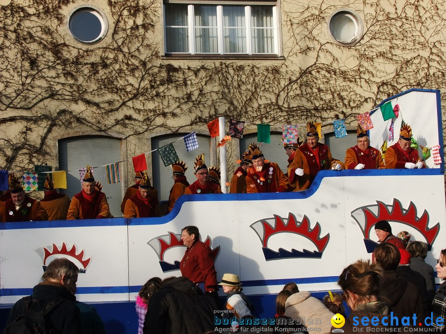 Fasnachtsumzug: Friedrichshafen am Bodensee, 18.02.2012