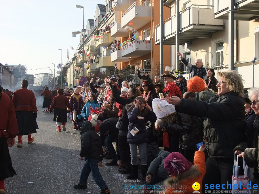 Fasnachtsumzug: Friedrichshafen am Bodensee, 18.02.2012