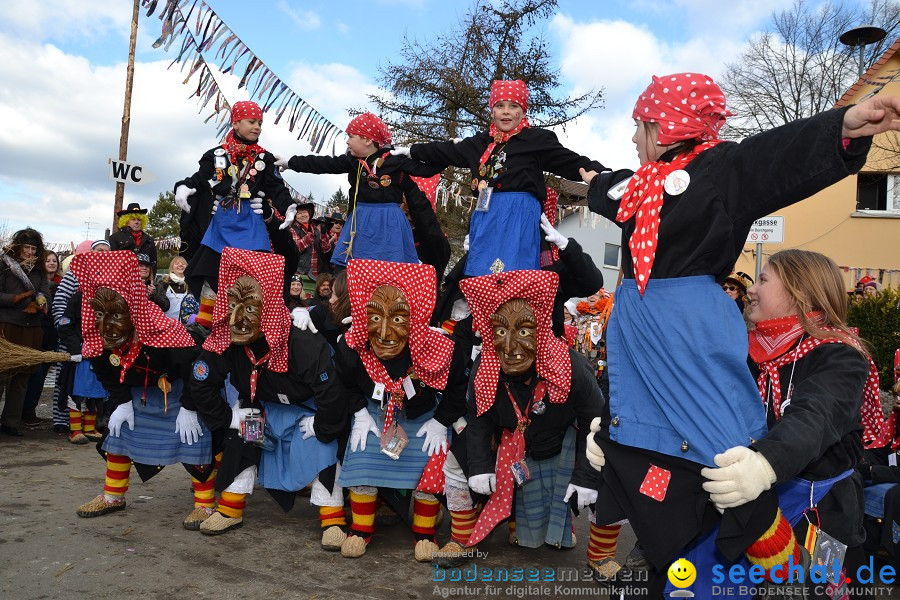 Johrmarkt - nur alle vier Jahre - Rosenmontag: Freudental, 20.02.2012