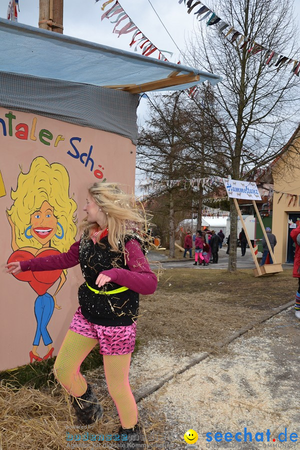 Johrmarkt - nur alle vier Jahre - Rosenmontag: Freudental, 20.02.2012