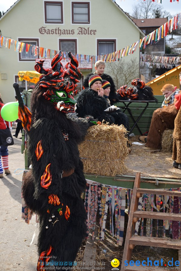 Johrmarkt - nur alle vier Jahre - Rosenmontag: Freudental, 20.02.2012