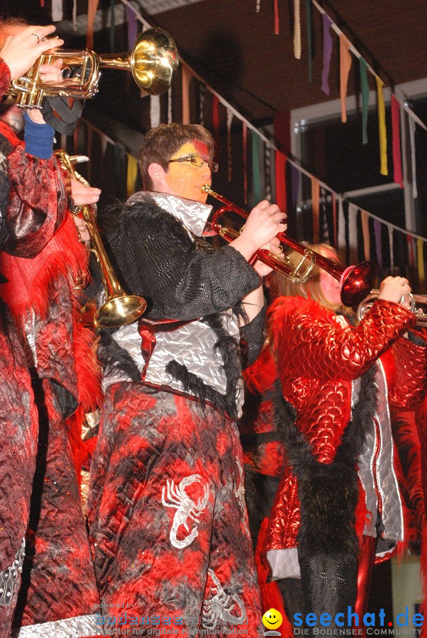 Rosenmontagsball mit der Partyband FREIBIER: Steisslingen am Bodensee, 20.0