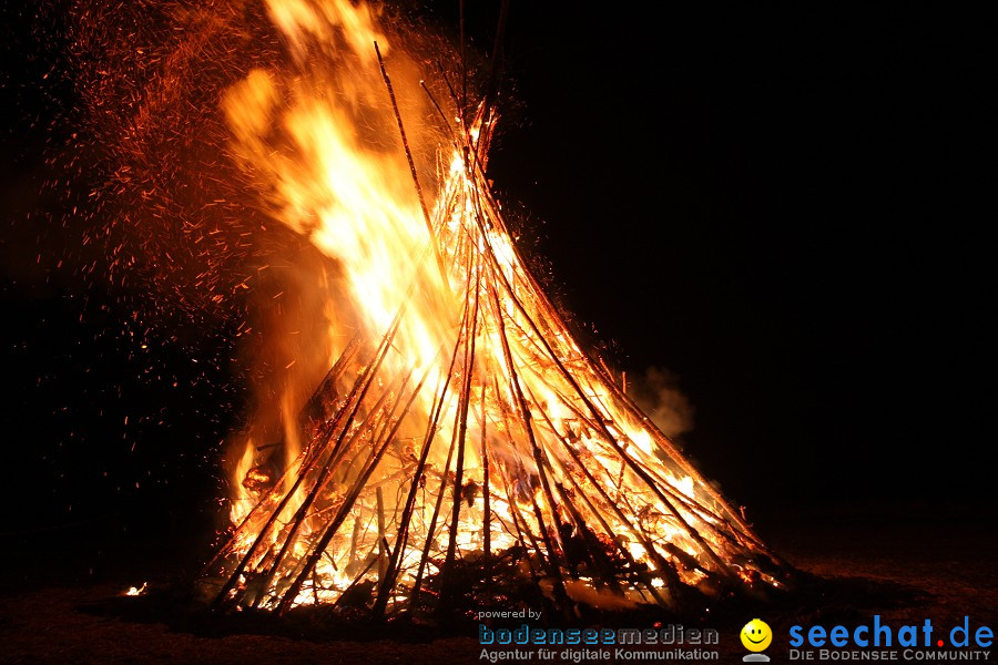 Funkenfeuer 2012: Ursaul am Bodensee, 26.02.2012