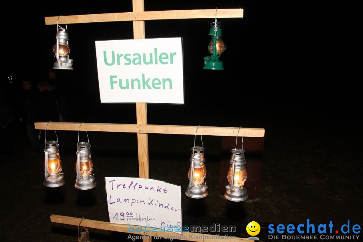 Funkenfeuer 2012: Ursaul am Bodensee, 26.02.2012