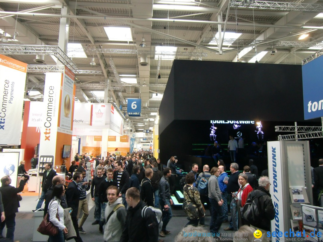 CeBIT - Wichtigste Kongress-Messe der ITK-Branche: Hannover, 09.03.2012