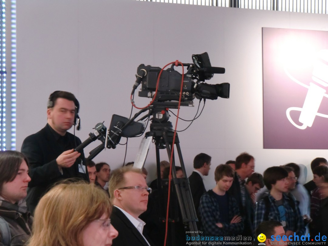 CeBIT - Wichtigste Kongress-Messe der ITK-Branche: Hannover, 09.03.2012
