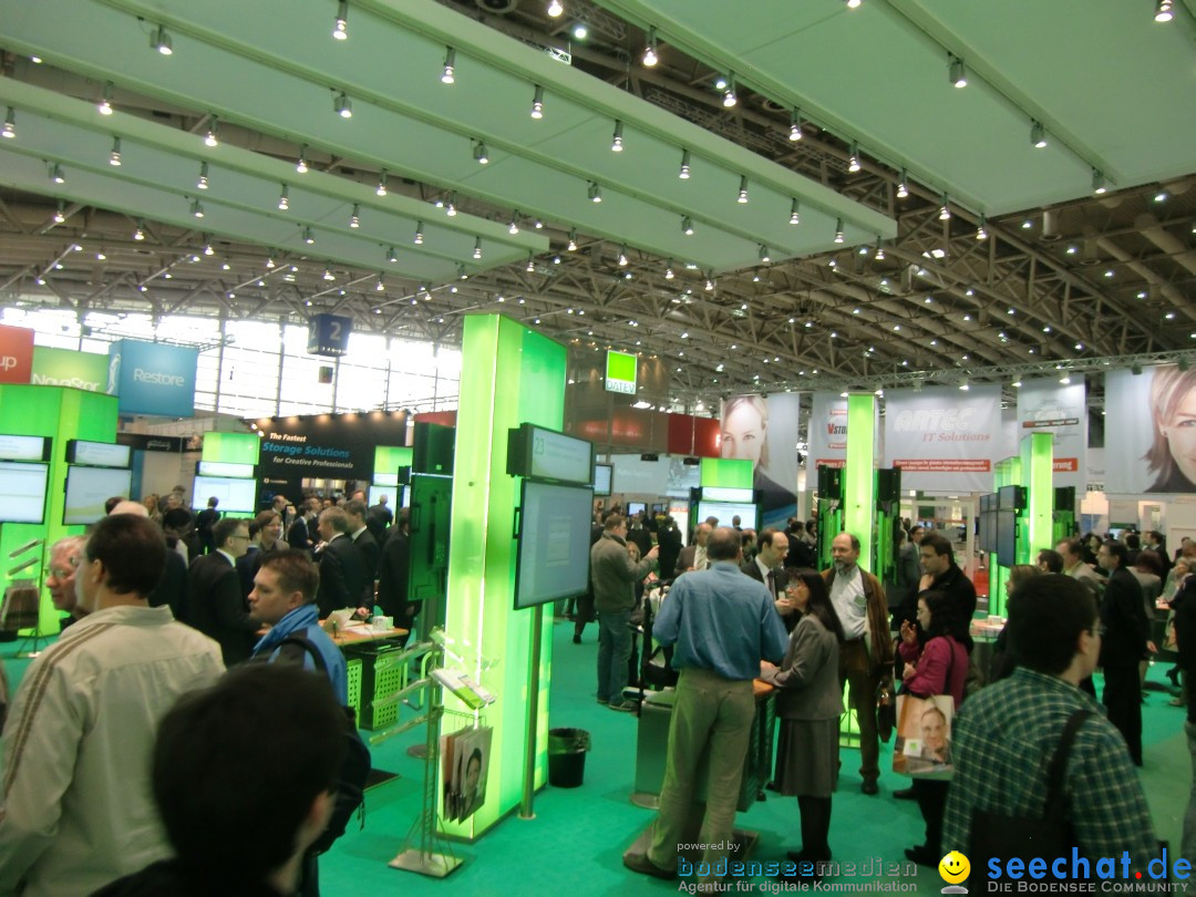 CeBIT - Wichtigste Kongress-Messe der ITK-Branche: Hannover, 09.03.2012