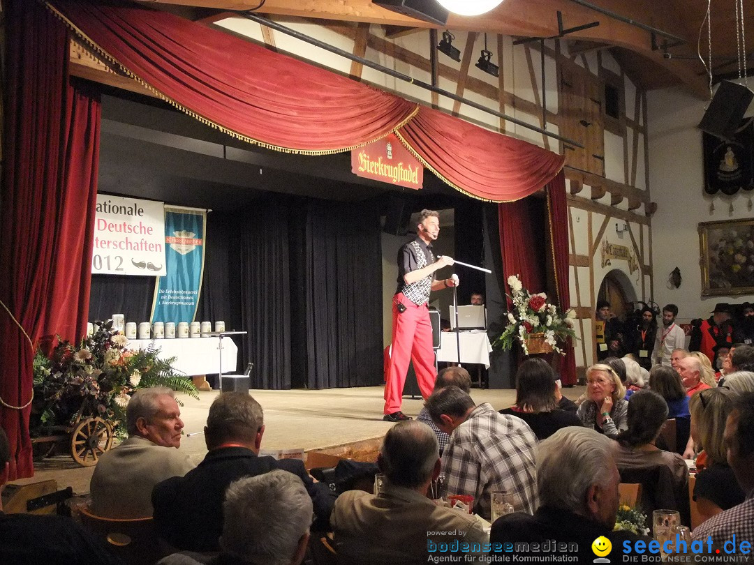 Internationale Deutsche Bartmeisterschaft: Bad-Schussenried, 21.04.2012
