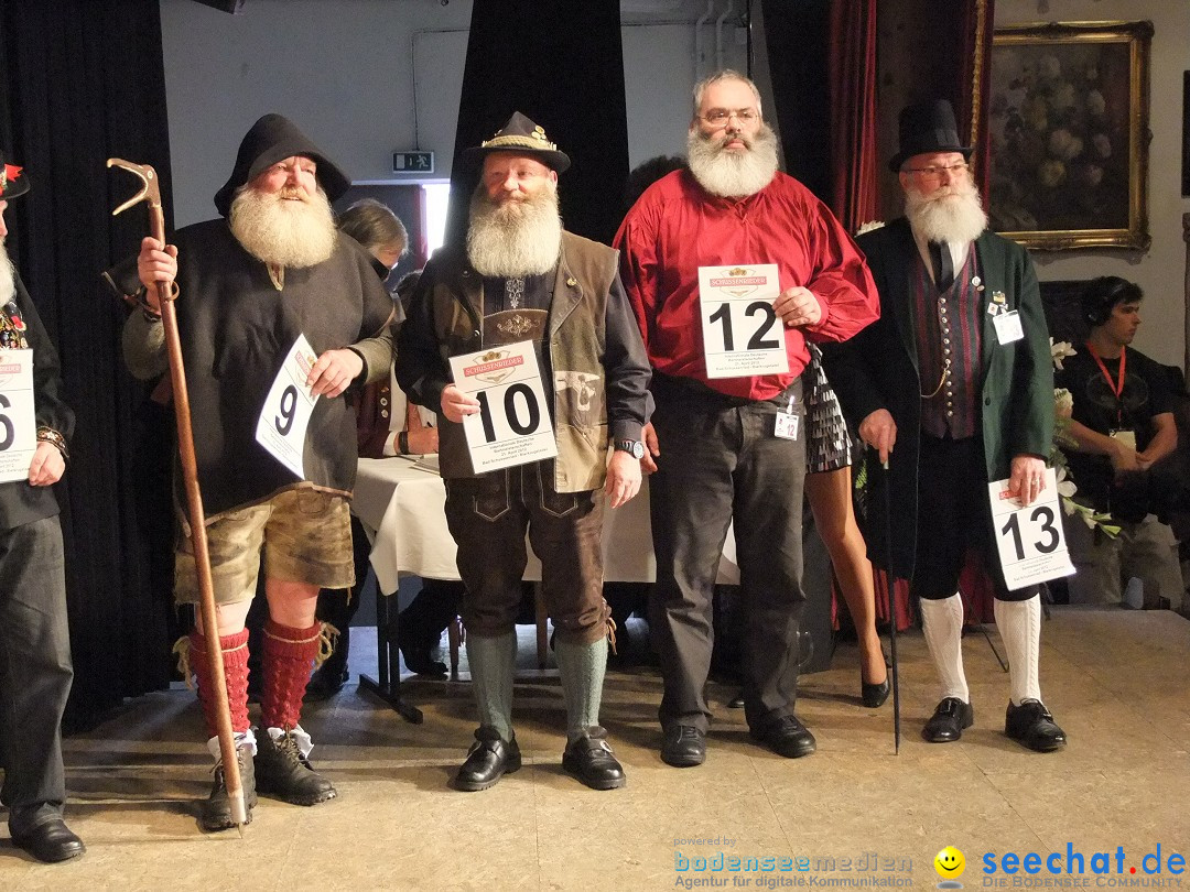Internationale Deutsche Bartmeisterschaft: Bad-Schussenried, 21.04.2012