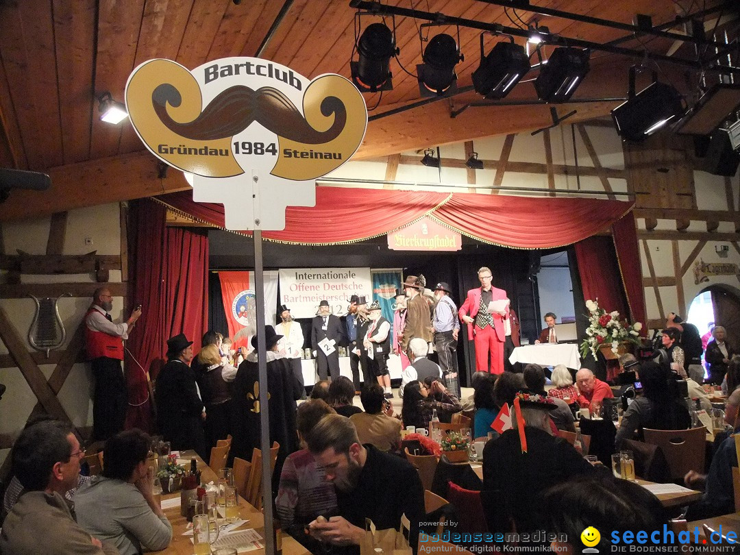 Internationale Deutsche Bartmeisterschaft: Bad-Schussenried, 21.04.2012