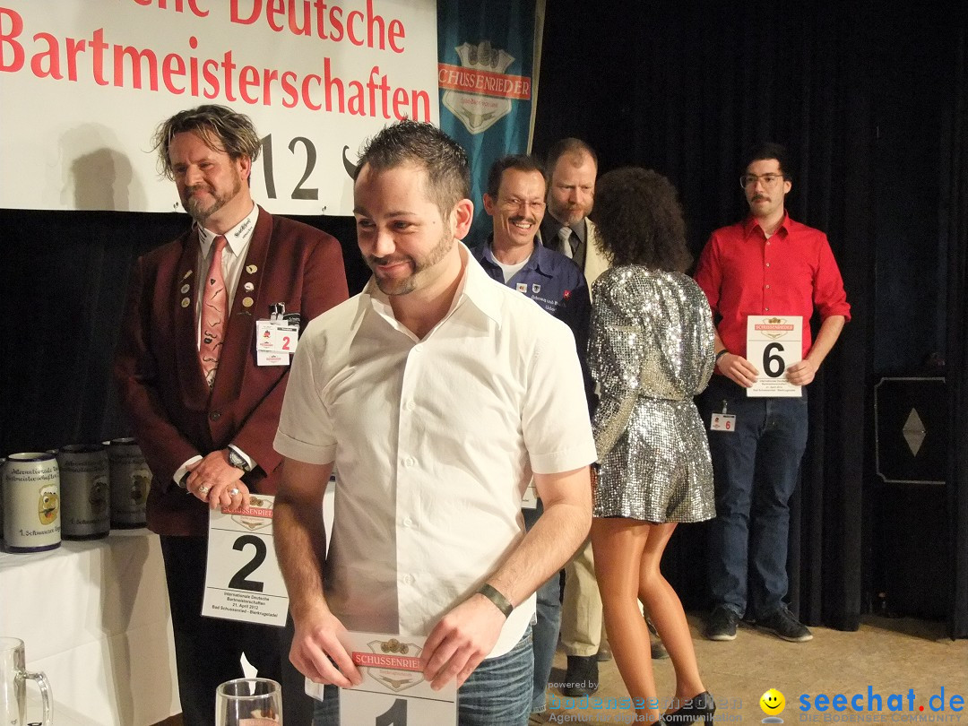 Internationale Deutsche Bartmeisterschaft: Bad-Schussenried, 21.04.2012
