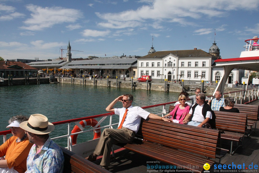 41. Internationale Flottensternfahrt am Bodensee: Meersburg, 28.04.2012