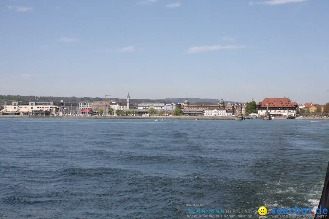 41. Internationale Flottensternfahrt am Bodensee: Meersburg, 28.04.2012