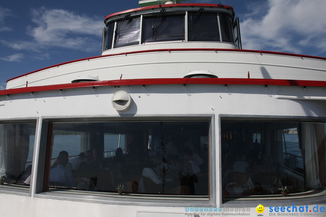41. Internationale Flottensternfahrt am Bodensee: Meersburg, 28.04.2012