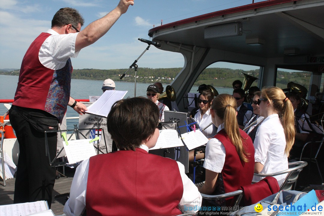 41. Internationale Flottensternfahrt am Bodensee: Meersburg, 28.04.2012