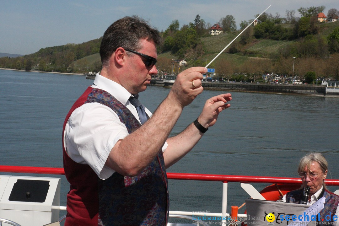 41. Internationale Flottensternfahrt am Bodensee: Meersburg, 28.04.2012