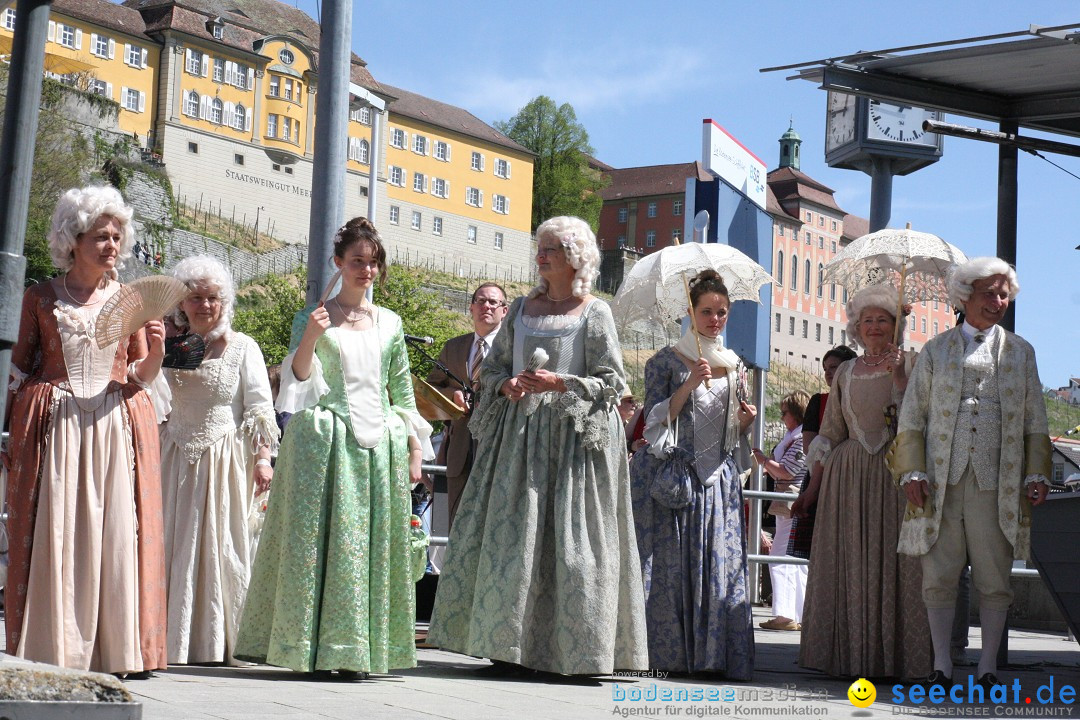 41. Internationale Flottensternfahrt am Bodensee: Meersburg, 28.04.2012