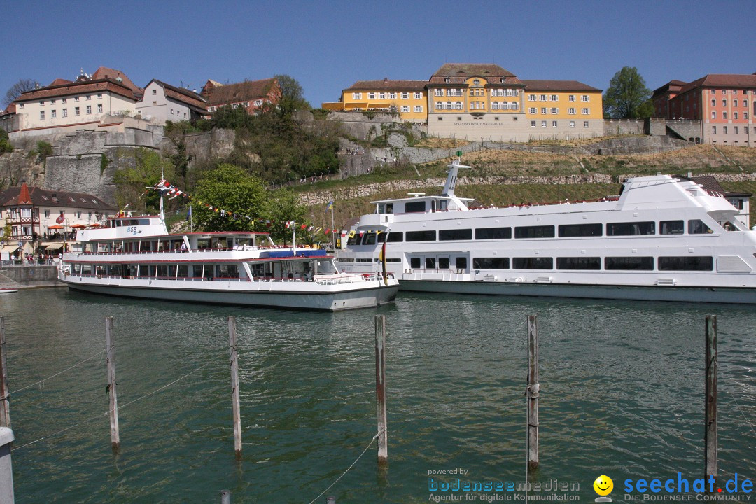 41. Internationale Flottensternfahrt am Bodensee: Meersburg, 28.04.2012