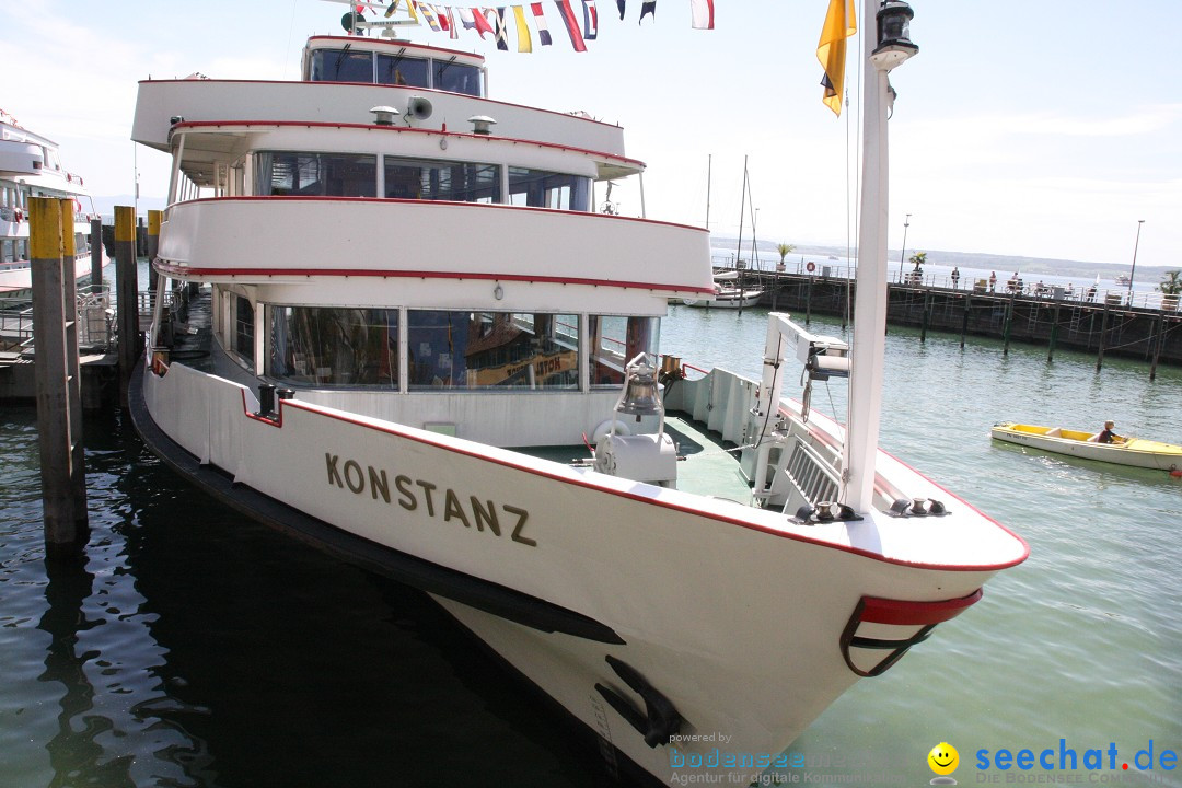41. Internationale Flottensternfahrt am Bodensee: Meersburg, 28.04.2012