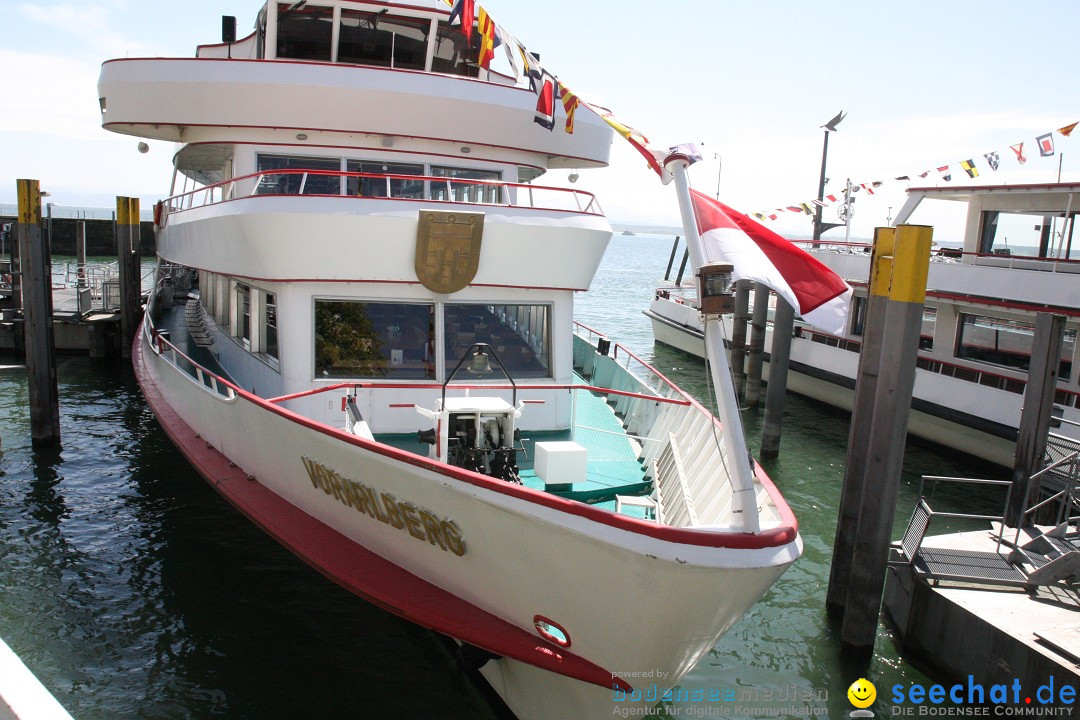 41. Internationale Flottensternfahrt am Bodensee: Meersburg, 28.04.2012