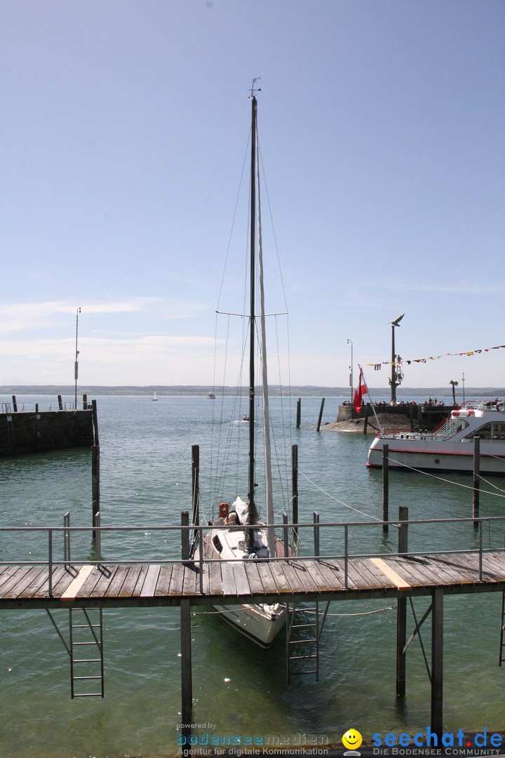 41. Internationale Flottensternfahrt am Bodensee: Meersburg, 28.04.2012