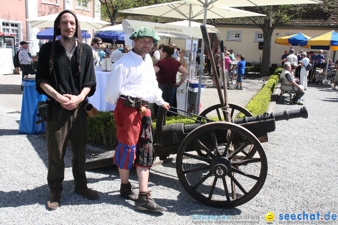 41. Internationale Flottensternfahrt am Bodensee: Meersburg, 28.04.2012