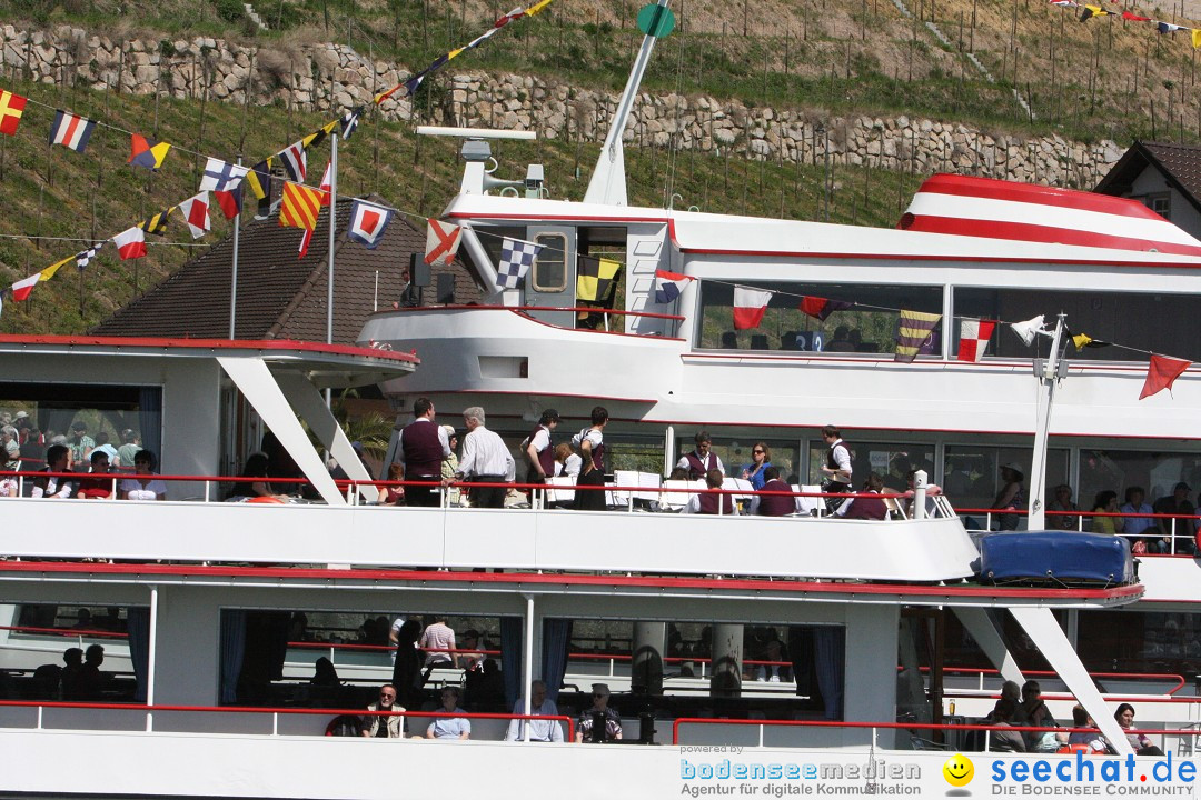 41. Internationale Flottensternfahrt am Bodensee: Meersburg, 28.04.2012