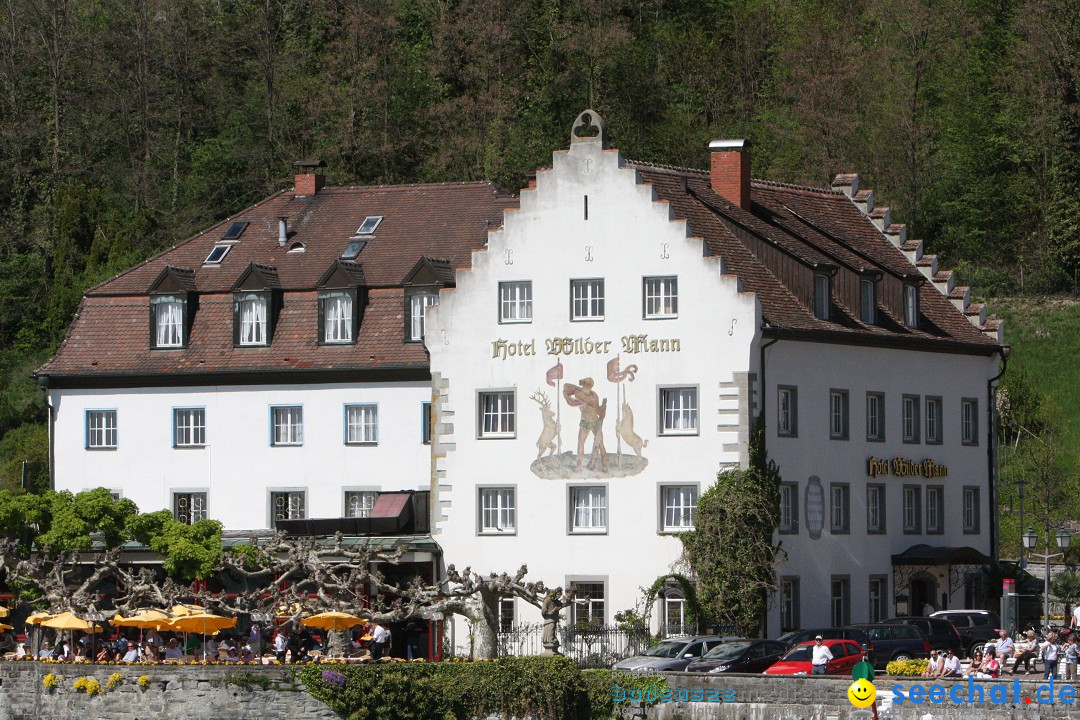 41. Internationale Flottensternfahrt am Bodensee: Meersburg, 28.04.2012